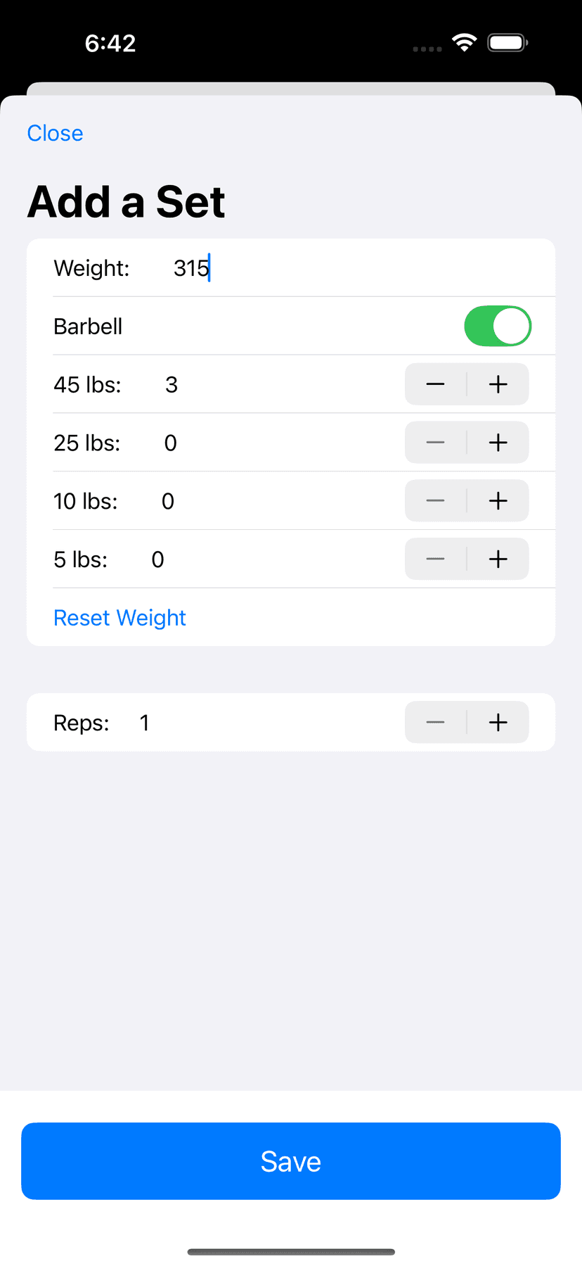 Track your workouts with Apollo